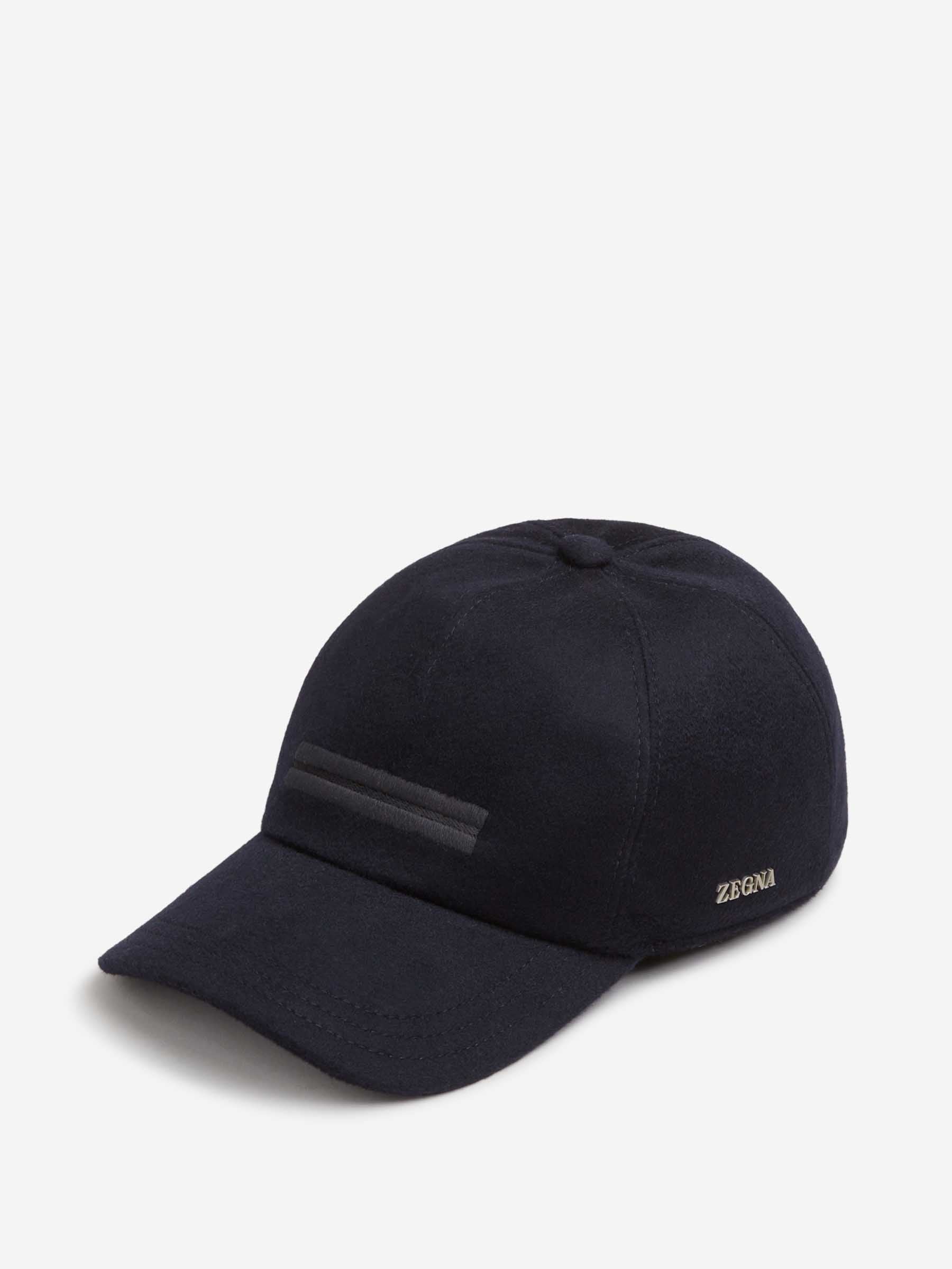 Zegna Hombre Barcelona Gorra Béisbol Cashmere color Azul Noche sku 695-002020 01 - Foto 2