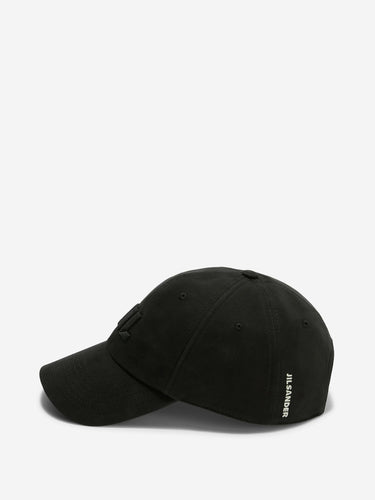 Jil Sander Hombre Barcelona Gorro Logo Algodón color Negro sku 695-002021 01 - Foto 2