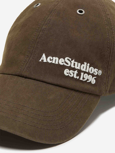 Acne Studios Hombre Barcelona Gorra Logo color Marrón Oscuro sku 695-002022 01 - Foto 2