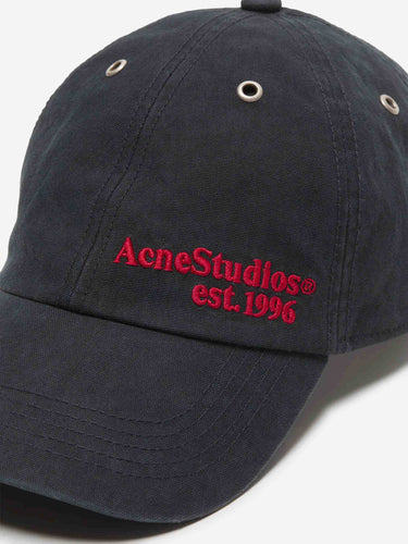 Acne Studios Hombre Barcelona Gorra Logo color Azul Marino sku 695-002022 02 - Foto 2