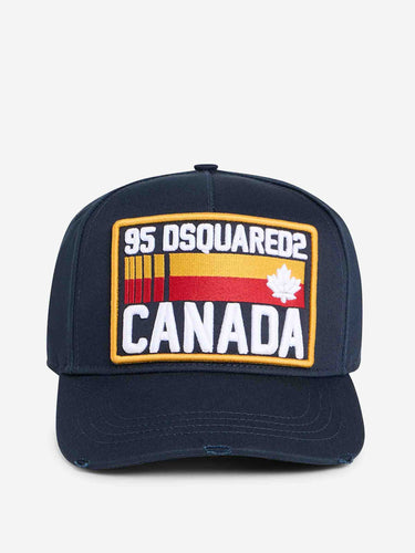 Dsquared2 Hombre Barcelona Gorra Parche D2 color Azul Marino sku 695-002037 01 - Foto 1