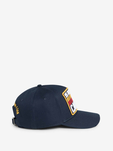 Dsquared2 Hombre Barcelona Gorra Parche D2 color Azul Marino sku 695-002037 01 - Foto 2