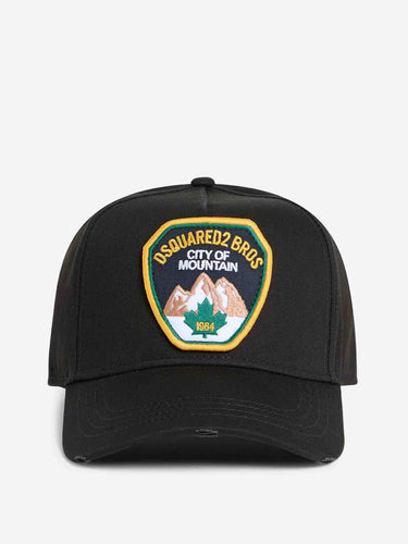 Dsquared2 Hombre Barcelona Gorra Parche D2 color Negro sku 695-002039 01 - Foto 1