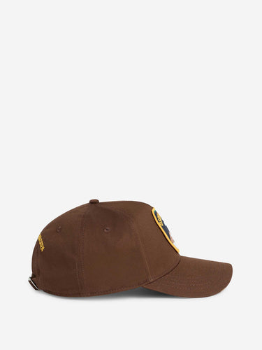 Dsquared2 Hombre Barcelona Gorra Parche D2 color Marrón Oscuro sku 695-002039 02 - Foto 2