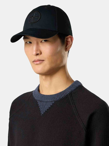 Stone Island Hombre Barcelona Gorra béisbol algodón color Negro sku 695-002047 02 - Foto 2