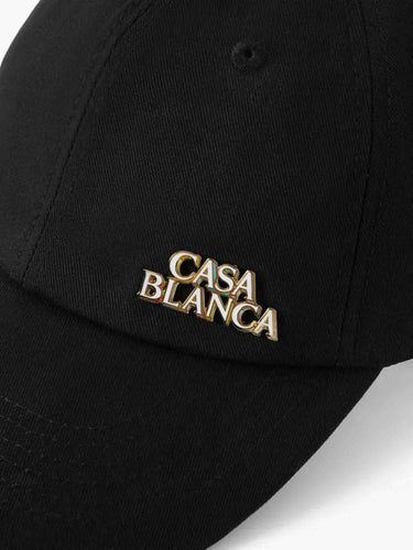 Casablanca Hombre Barcelona Gorra Logo Algodón color Negro sku 695-002058 01 - Foto 3