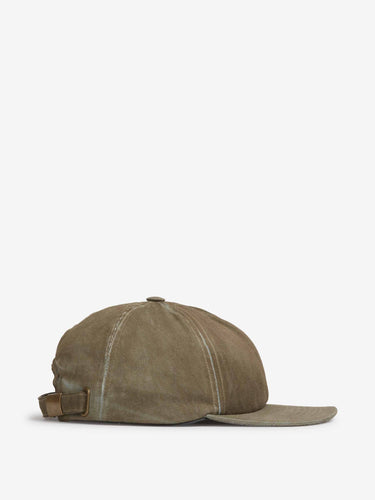 Maison Margiela Hombre Barcelona Gorra Algodón Desgastada color Verde Militar sku 695-002063 01 - Foto 3