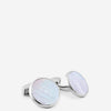 Tateossian Hombre Barcelona Gemelos Rotondo Guilloche color Blanco sku 696-000625 01 - Foto 1