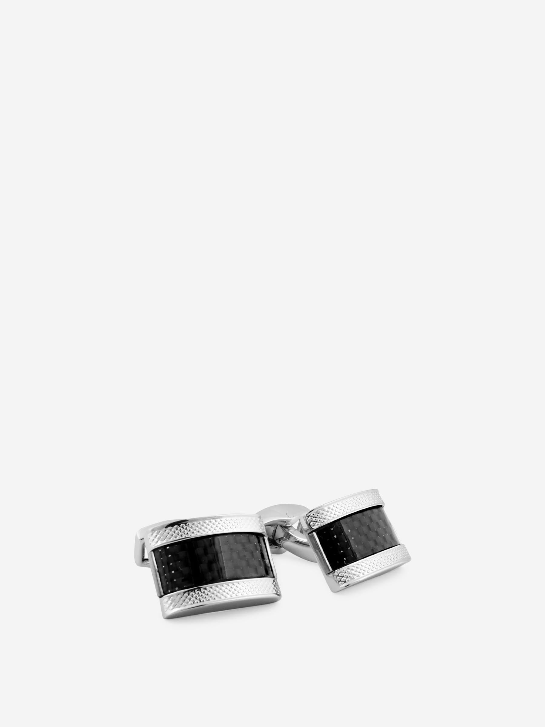 Tateossian Hombre Barcelona Gemelos Forma D color Negro sku 696-000988 01 - Foto 1