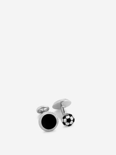 Tateossian Hombre Barcelona Gemelos Football color Plateado sku 696-001054 01 - Foto 1