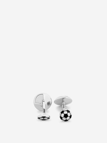 Tateossian Hombre Barcelona Gemelos Football color Plateado sku 696-001054 01 - Foto 2