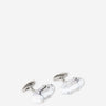 Tateossian Hombre Barcelona Gemelos Oval Dendritic color Plateado sku 696-001057 01 - Foto 1