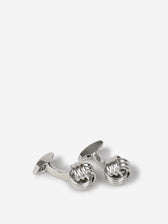 Tateossian Hombre Barcelona Gemelos Cable Knot color Plateado sku 696-001058 01 - Foto 1