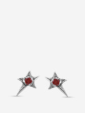 Twojeys Hombre Barcelona Pendientes Red Stone color Plateado sku 696-001059 01 - Foto 1