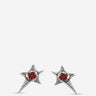 Twojeys Hombre Barcelona Pendientes Red Stone color Plateado sku 696-001059 01 - Foto 1