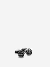Tateossian Hombre Barcelona Gemelos Carbon Knot color Plateado sku 696-001064 01 - Foto 1