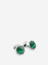 Tateossian Hombre Barcelona Gemelos Octagonales color Verde Jungla sku 696-001066 01 - Foto 1
