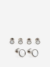 Tateossian Hombre Barcelona Gemelos Ovalados color Blanco sku 696-001069 01 - Foto 1