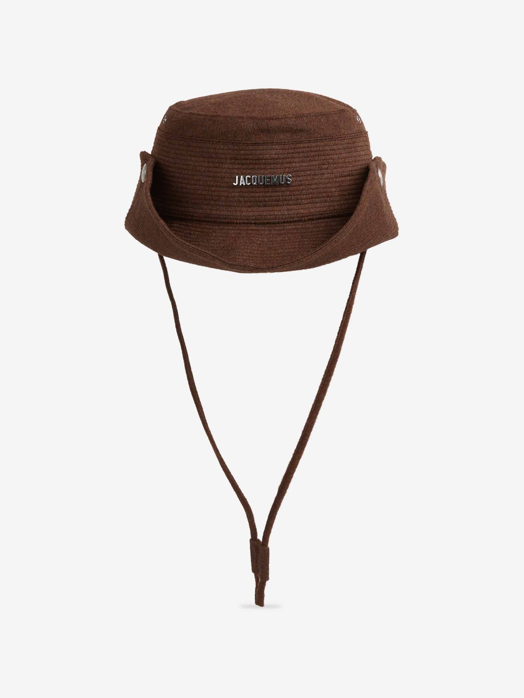 Jacquemus Hombre Barcelona Sombrero Le Bob de-Nîmes color Marrón sku 697-000241 01 - Foto 1