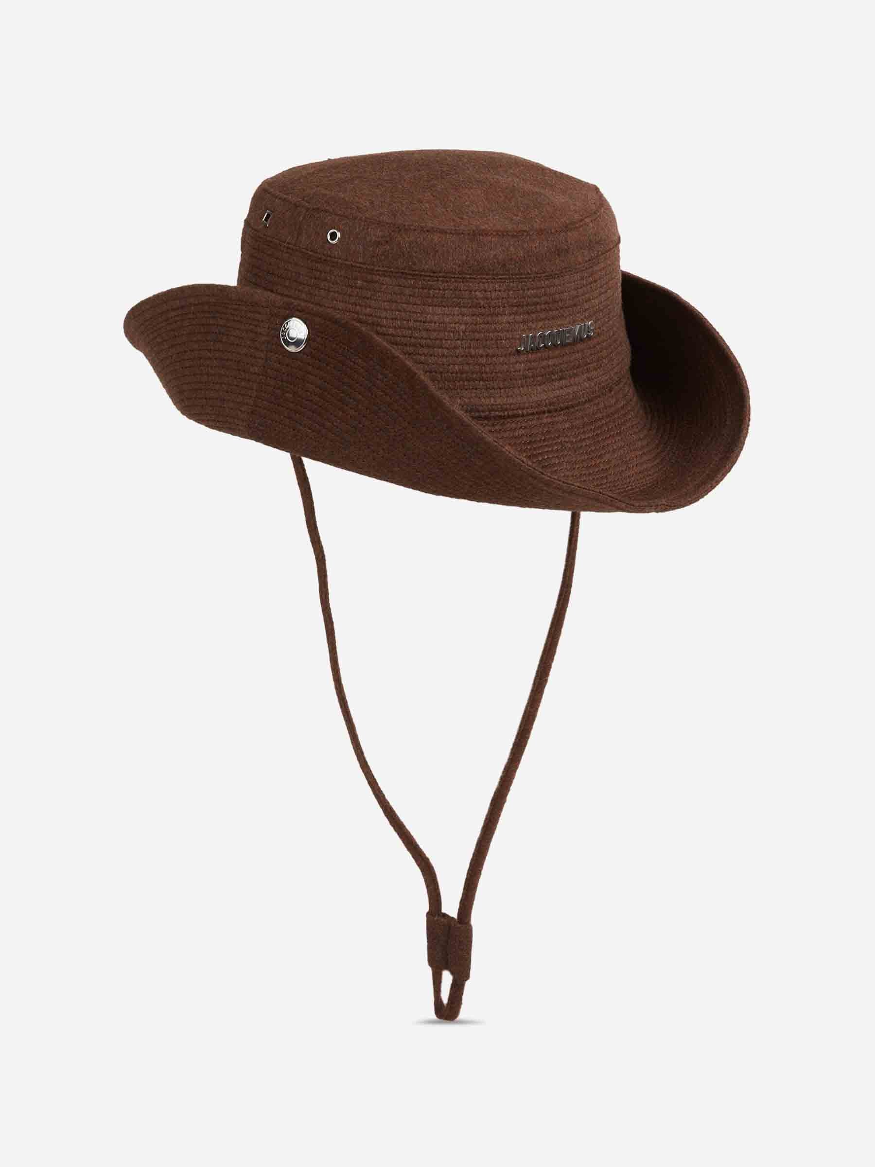 Jacquemus Hombre Barcelona Sombrero Le Bob de-Nîmes color Marrón sku 697-000241 01 - Foto 2