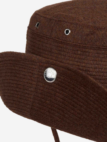 Jacquemus Hombre Barcelona Sombrero Le Bob de-Nîmes color Marrón sku 697-000241 01 - Foto 5