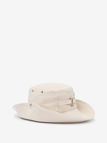 Jacquemus Hombre Barcelona Sombrero Le Bob de-Nîmes color Crema sku 697-000256 01 - Foto 4
