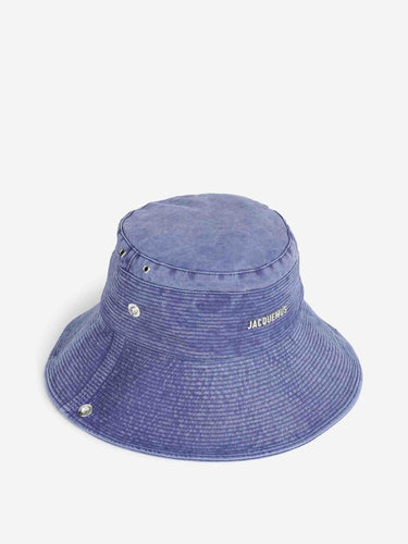 Jacquemus Hombre Barcelona Sombrero Le Bob de-Nîmes color Azul sku 697-000258 01 - Foto 4