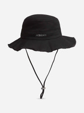 Jacquemus Le Plage Hombre Barcelona Gorro Artichaut color Negro sku 697-000260 02 - Foto 1