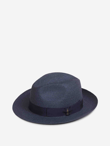 Borsalino Hombre Barcelona Sombrero Ala Media color Azul Marino sku 697-000270 01 - Foto 3