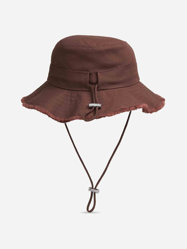 Jacquemus Hombre Barcelona Sombrero Le Bob Artichaut color Marrón sku 697-000274 01 - Foto 2