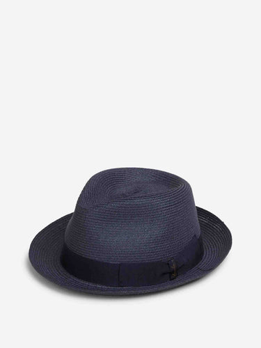 Borsalino Hombre Barcelona Sombrero Jules Cáñamo color Azul Marino sku 697-000275 01 - Foto 2