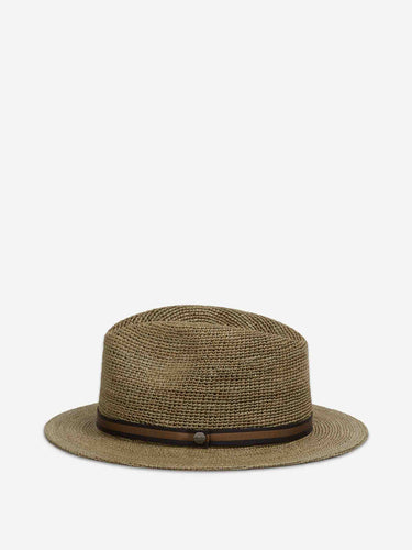 Borsalino Hombre Barcelona Sombrero Paja Crochet color Verde Militar sku 697-000276 02 - Foto 1