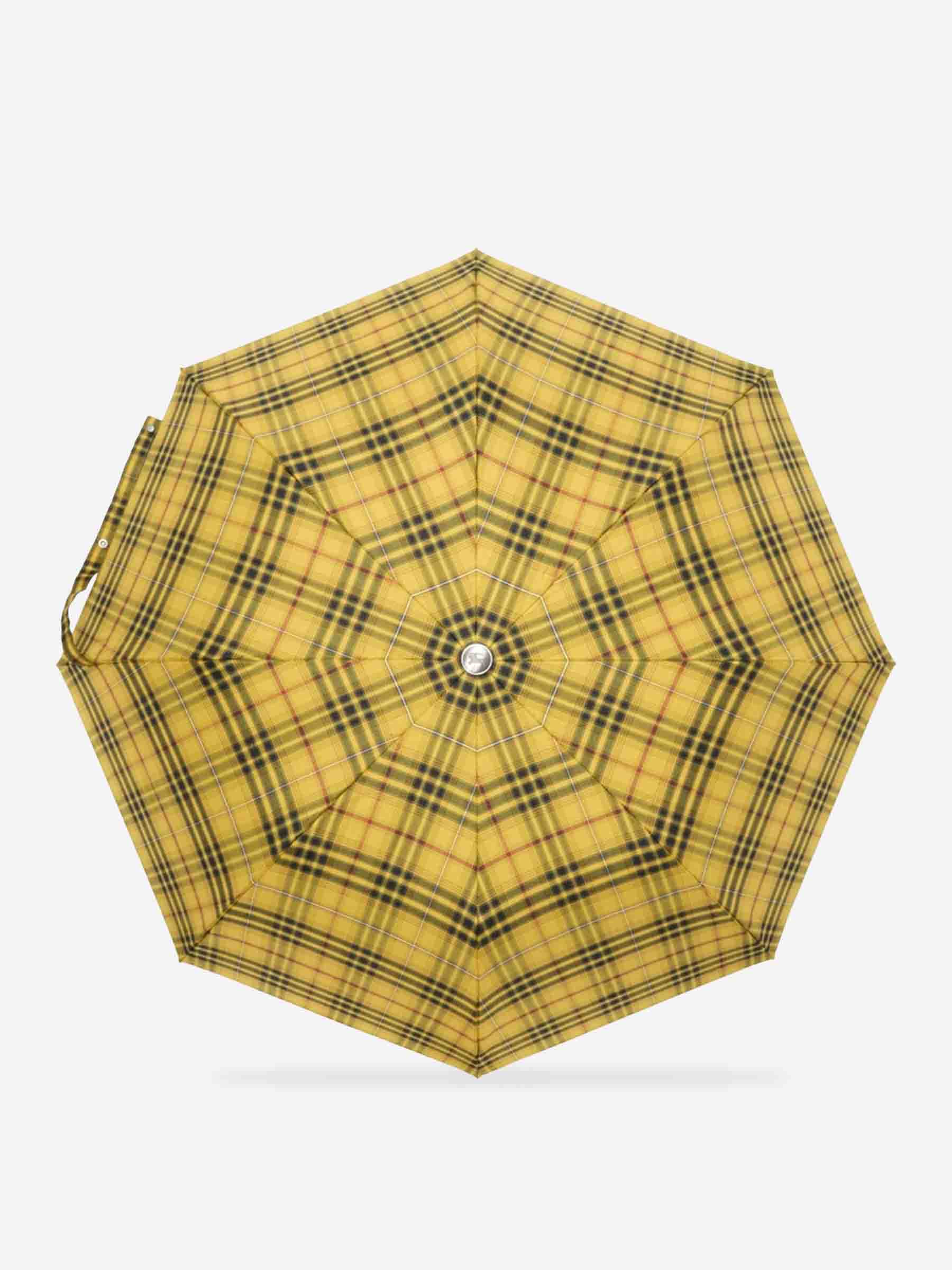 Faltbarer Check-Regenschirm