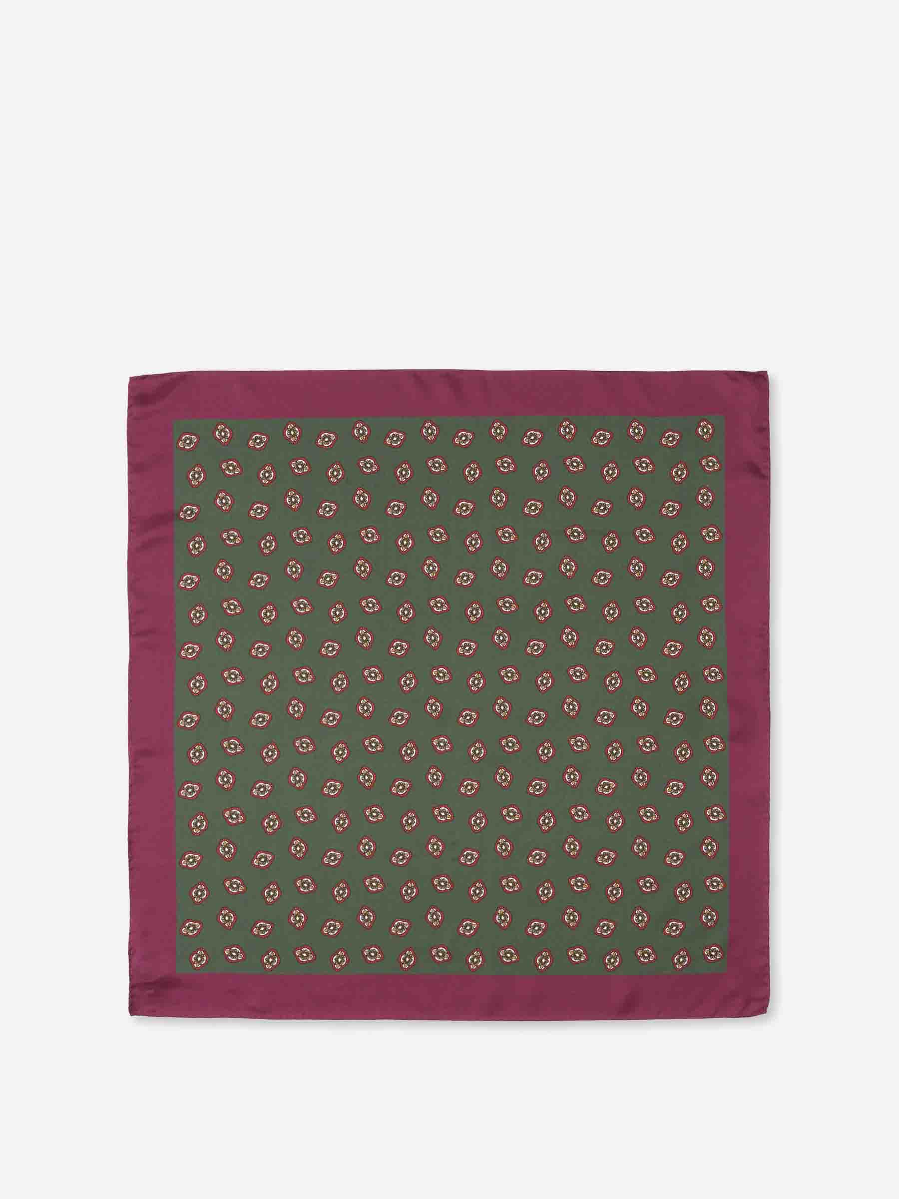 Santa Eulalia Hombre Barcelona Pañuelo Estampado color Verde sku 699-002322 01 - Foto 1