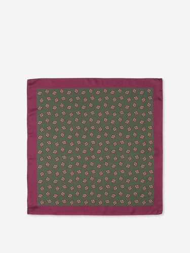 Santa Eulalia Hombre Barcelona Pañuelo Estampado color Verde sku 699-002322 01 - Foto 1