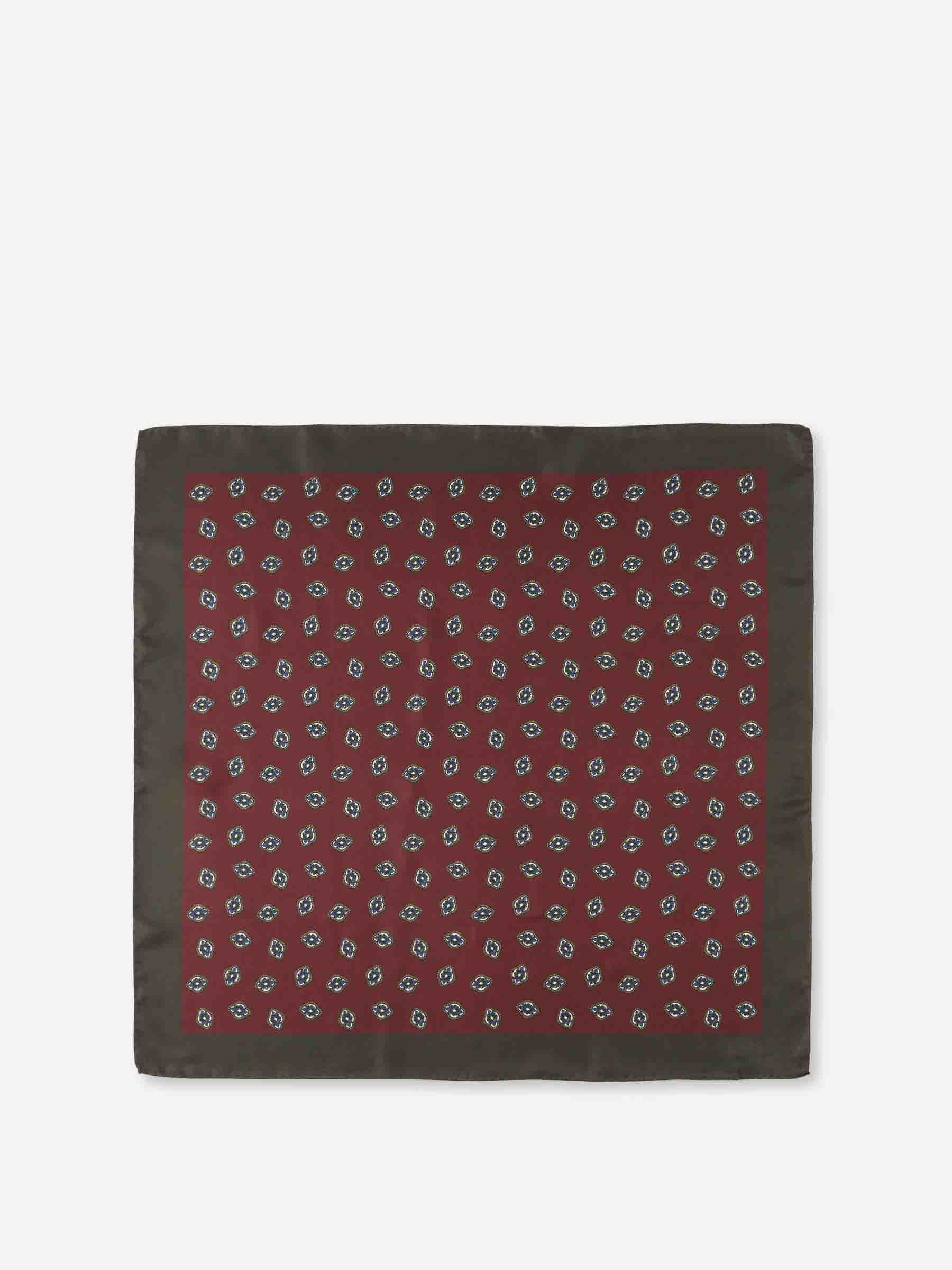 Santa Eulalia Hombre Barcelona Pañuelo Estampado color Burdeos sku 699-002322 02 - Foto 1