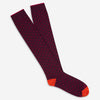 Gallo Calcetines Motivo Lunares color Burdeos sku 641-000197 02 - Foto 1