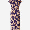 Dries Van Noten Mujer Barcelona Vestido Midi Motivo Abstracto color Azul Marino sku 721-000232 01 - Foto 1