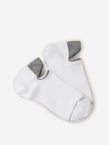 Marcoliani Milano Hombre Barcelona Calcetines Invisibles Algodón color Blanco sku 642-000273 01 - Foto 1