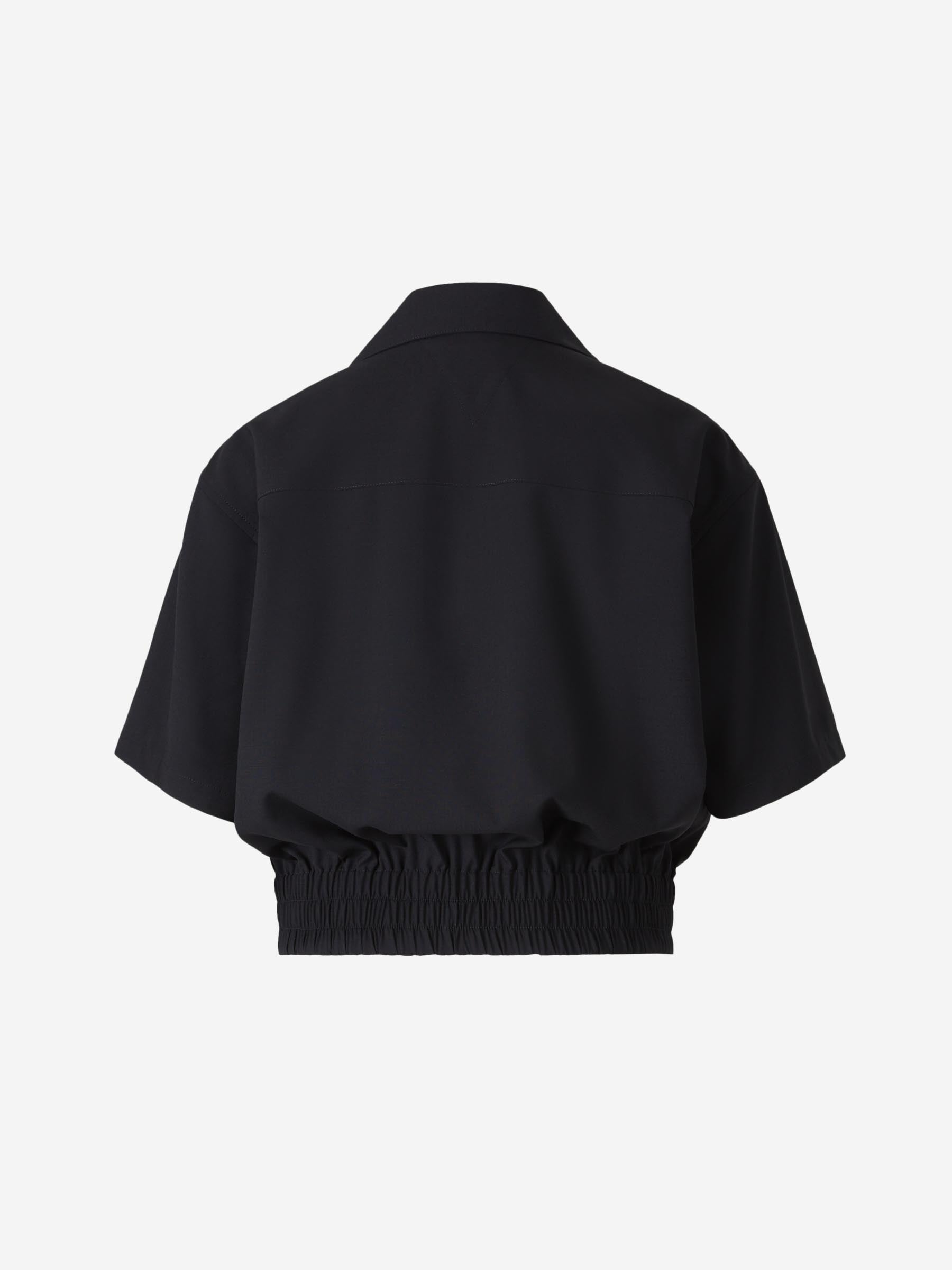 Bottega Veneta Mujer Barcelona Camisa Lana Fría color Negro sku 701-002189 01 - Foto 2