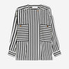 Max Mara Mujer Barcelona Blusa Rayas Bolsillo color Blanco Y Negro sku 701-002234 01 - Foto 1