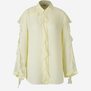 Dorothee Schumacher Mujer Barcelona Blusa Seda Volantes color Amarillo Claro sku 701-002251 01 - Foto 1