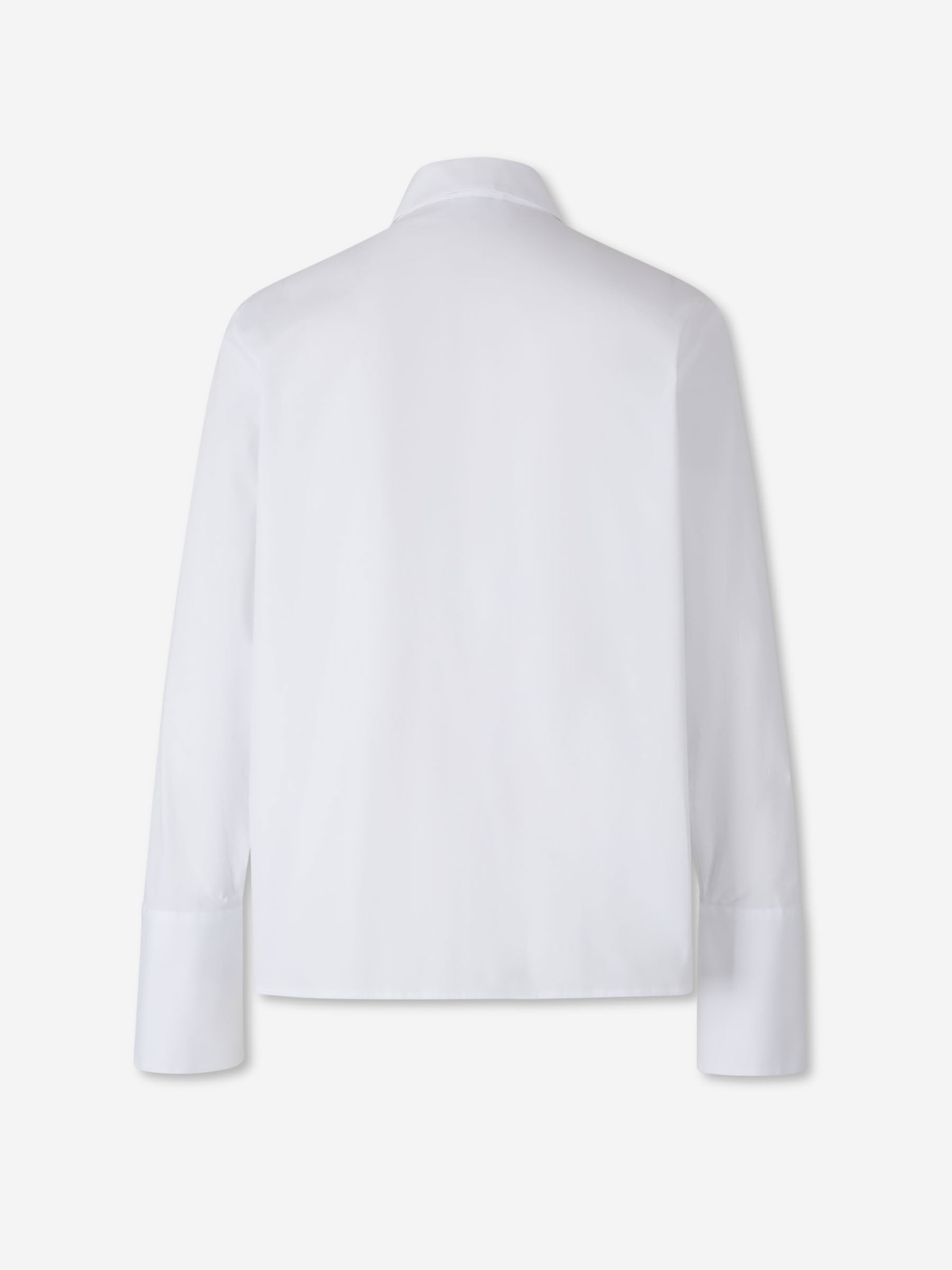 Peserico Mujer Barcelona Camisa Recta Algodón color Blanco sku 701-002275 01 - Foto 2