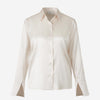 Peserico Mujer Barcelona Camisa Seda Lisa color Rosa Palo sku 701-002276 01 - Foto 1