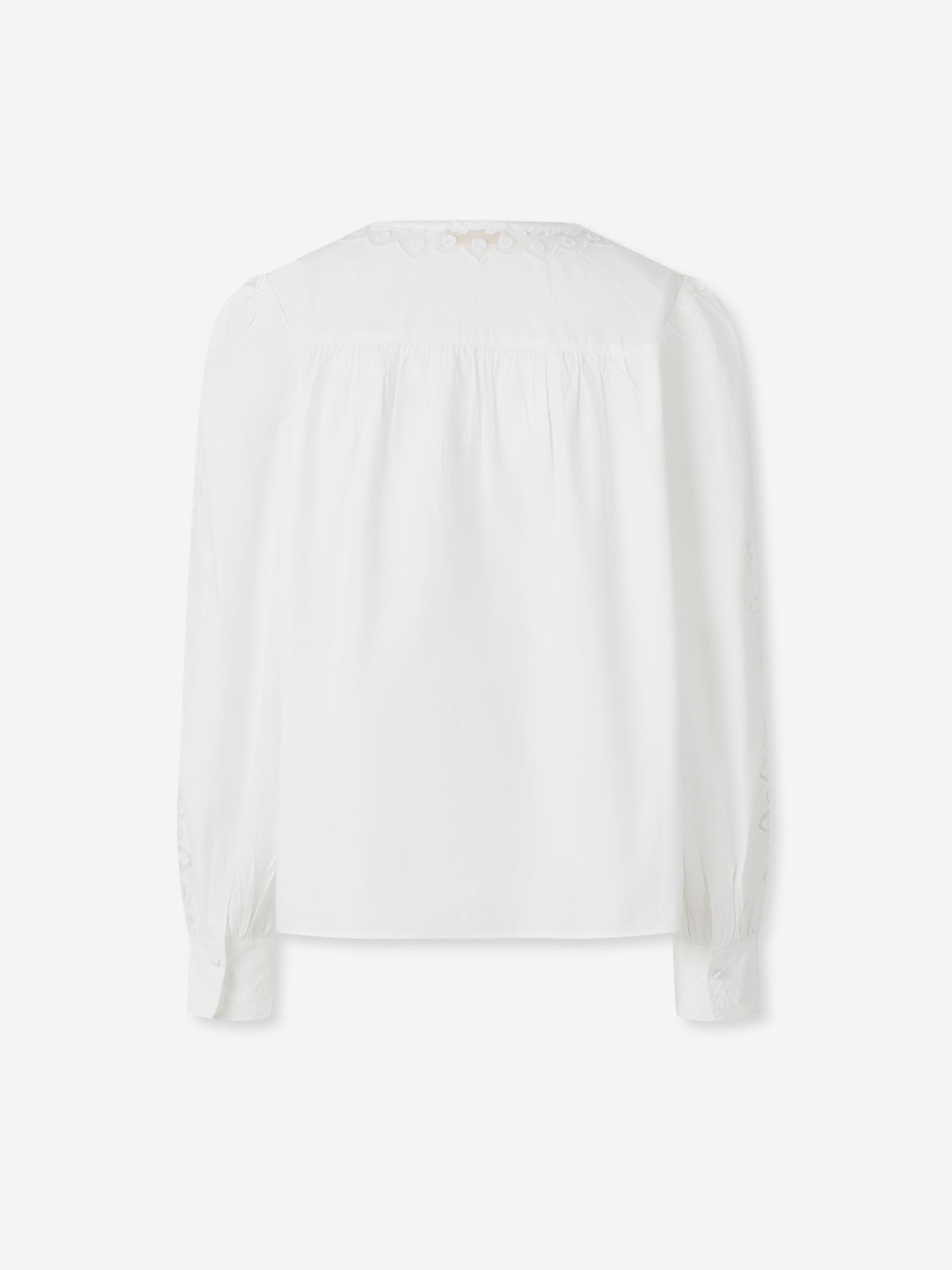 Ulla Johnson Mujer Barcelona Blusa Kady color Blanco sku 701-002278 01 - Foto 2