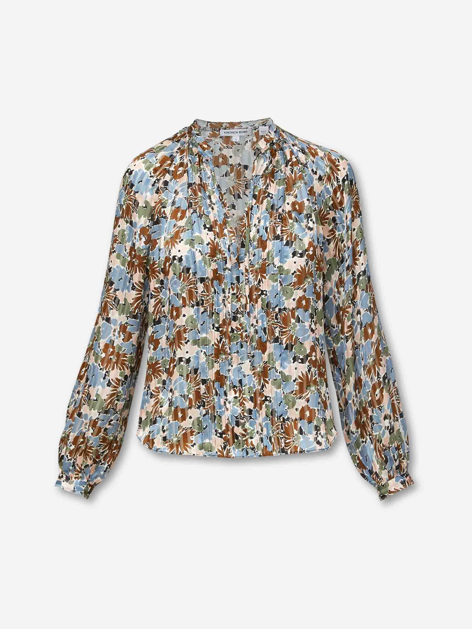 Veronica Beard Mujer Barcelona Blusa Seda Linds color Floral sku 701-002280 01 - Foto 1