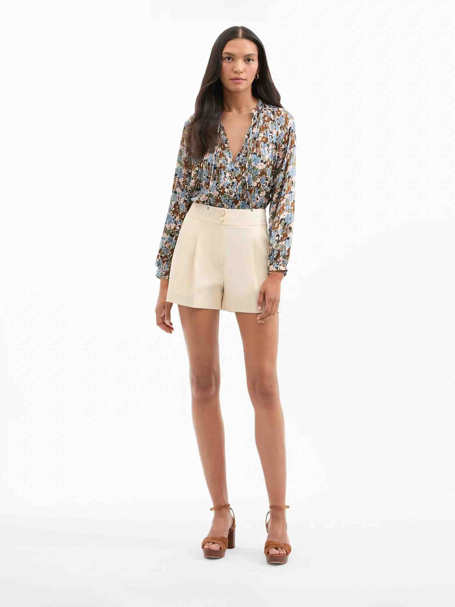 Veronica Beard Mujer Barcelona Blusa Seda Linds color Floral sku 701-002280 01 - Foto 2