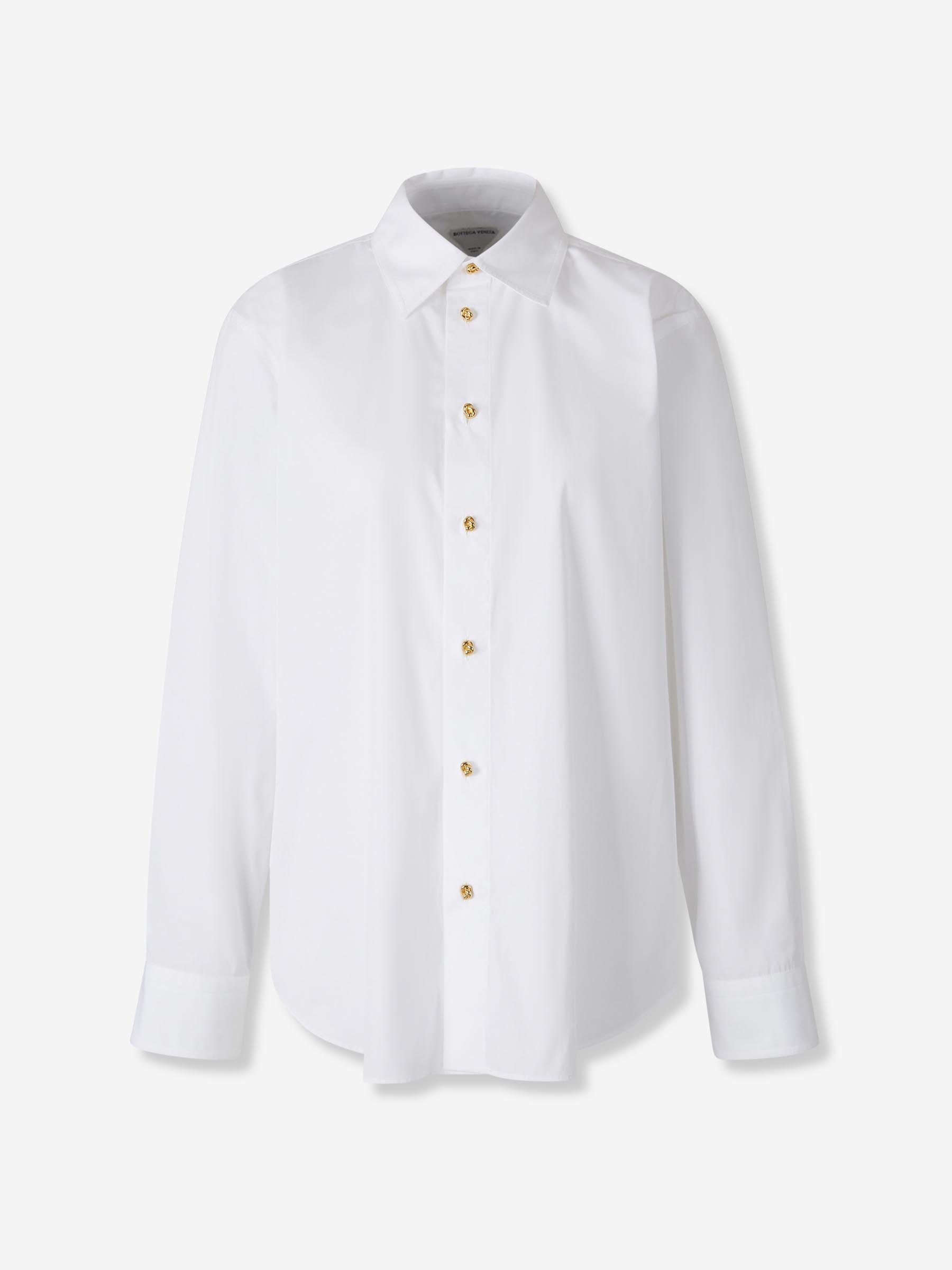 Bottega Veneta Mujer Barcelona Camisa Lisa Algodón color Blanco sku 701-002291 01 - Foto 1