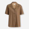 Khaite Mujer Barcelona Camisa Riordan color Camel sku 701-002296 01 - Foto 1