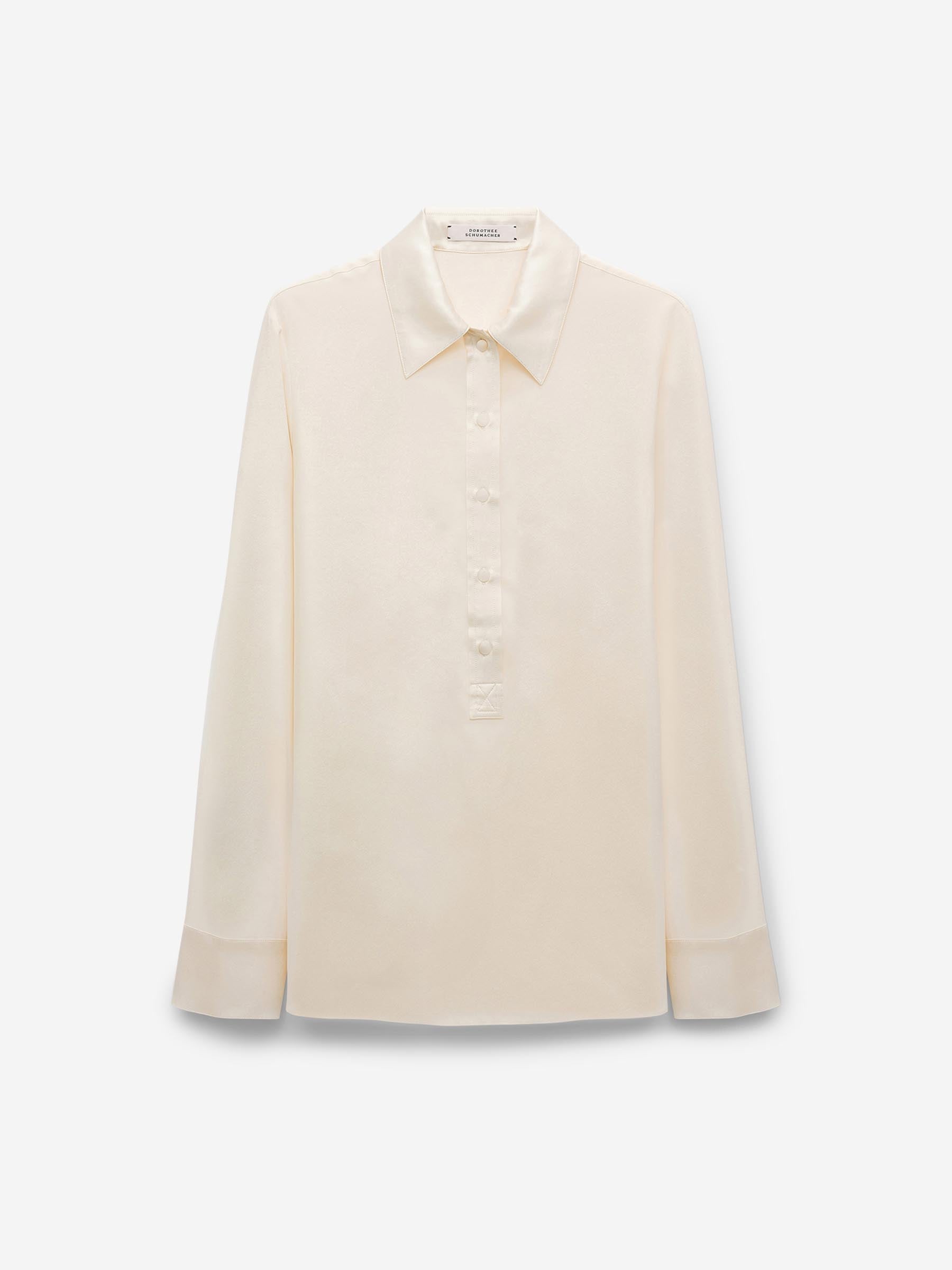 Dorothee Schumacher Mujer Barcelona Blusa Satén Seda color Beige sku 701-002297 01 - Foto 1